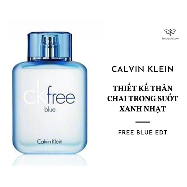 calvin klein free blue