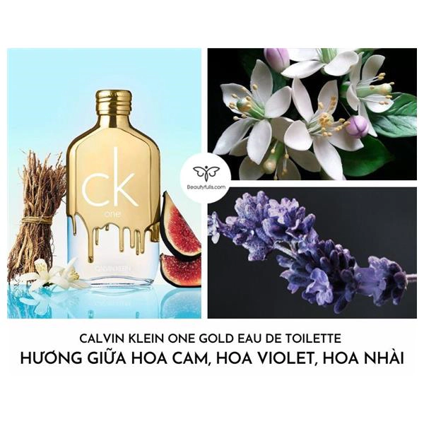 calvin klein one gold eau de toilette