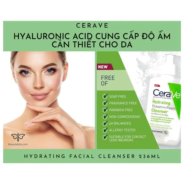 cerave hydrating cleanser 236ml