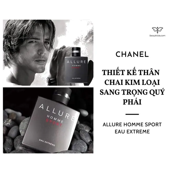 Perfume water Allure Homme Sport Eau Extreme Chanel for men n 100 ml