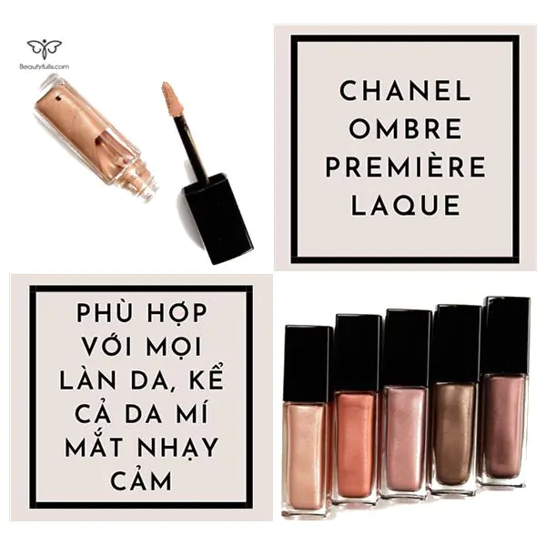 Phấn Mắt Chanel Ombre Première Laque 6ml Dạng Lỏng Lâu Trôi