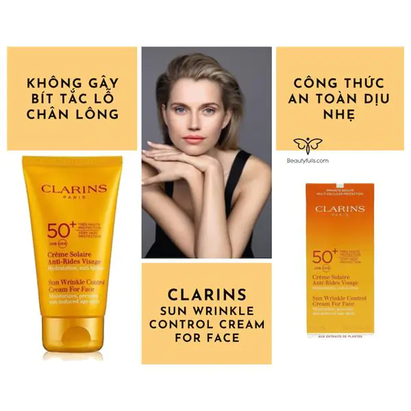 chống nắng clarins
