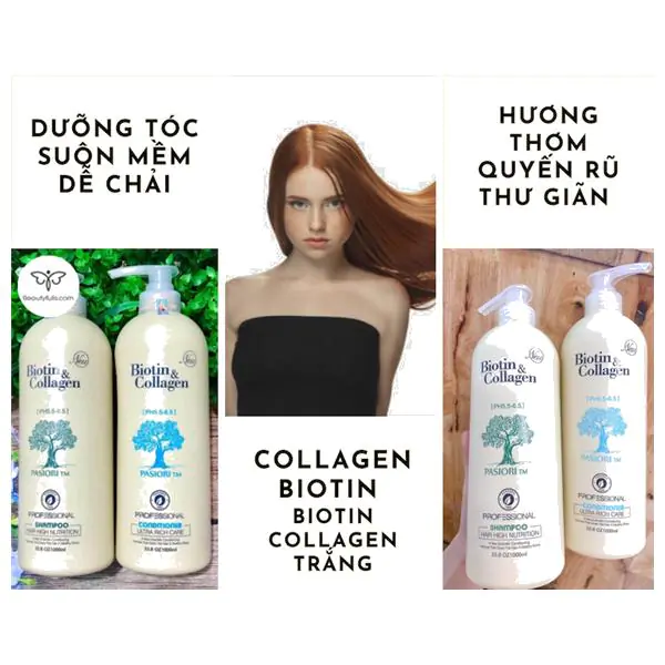 Dầu Gội Biotin Trắng 