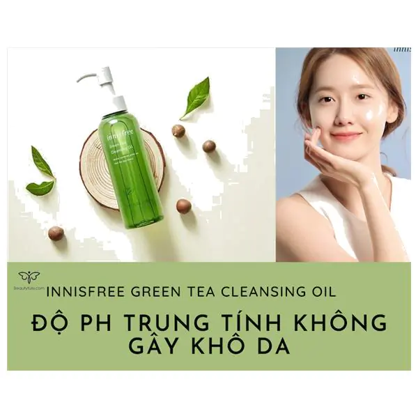 Dầu Tẩy Trang Innisfree Green Tea Cleansing Oil 150ml