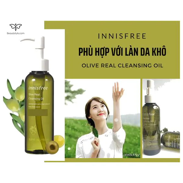 Dầu Tẩy Trang Innisfree Olive Real Cleansing Oil 150 mL