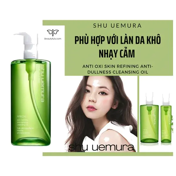 Dầu Tẩy Trang Shu Uemura 450ml Anti Oxi Skin Refining Anti-Dullness 