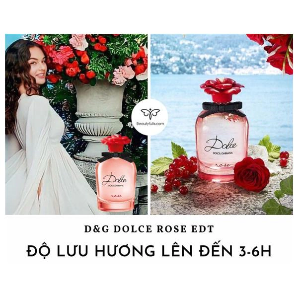 Nước Hoa Dolce & Gabbana Rose 50ml Dolce Eau de Toilette