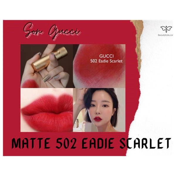 Gucci 502 Eadie Scarlet