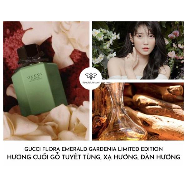gucci flora xanh emerald gardenia limited edition edt