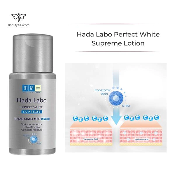 hada labo perfect white supreme lotion