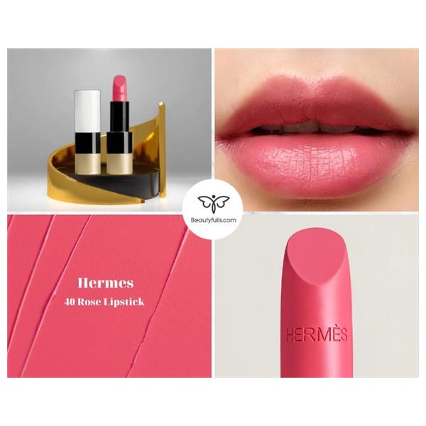 hermes 40 rose lipstick