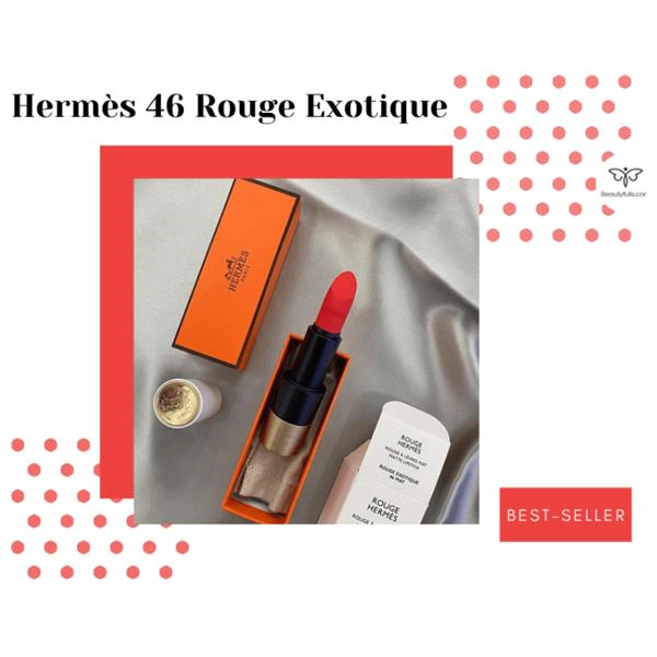 Hermes 46 Rouge Exotique