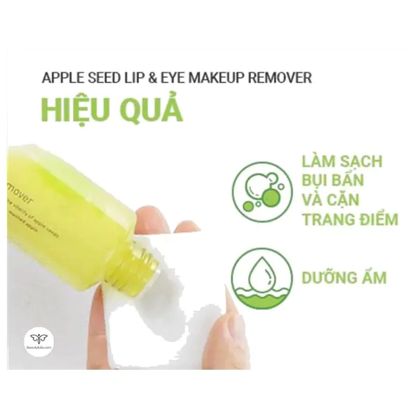 innisfree apple seed lip eye makeup remover 3