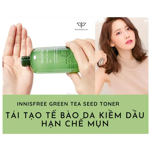 innisfree green tea seed skin toner