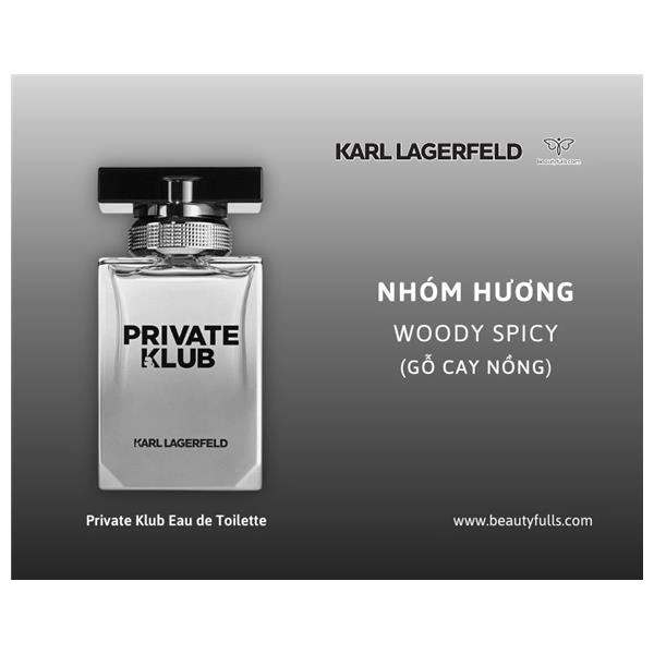 karl lagerfeld private klub pour homme