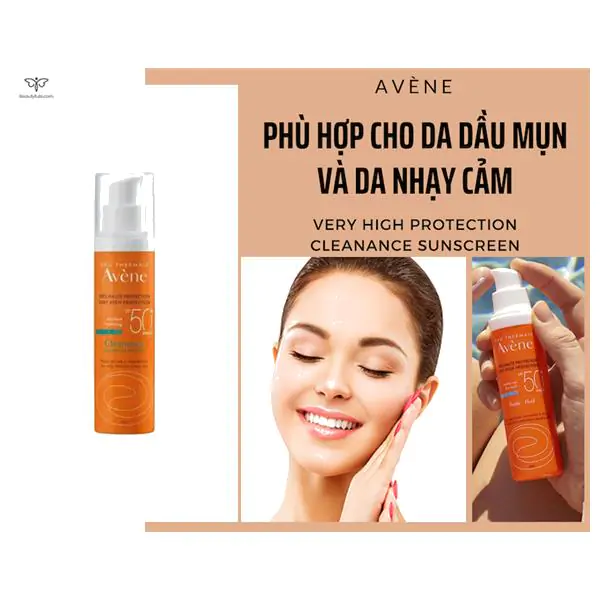 kem chống nắng avene tres haute protection