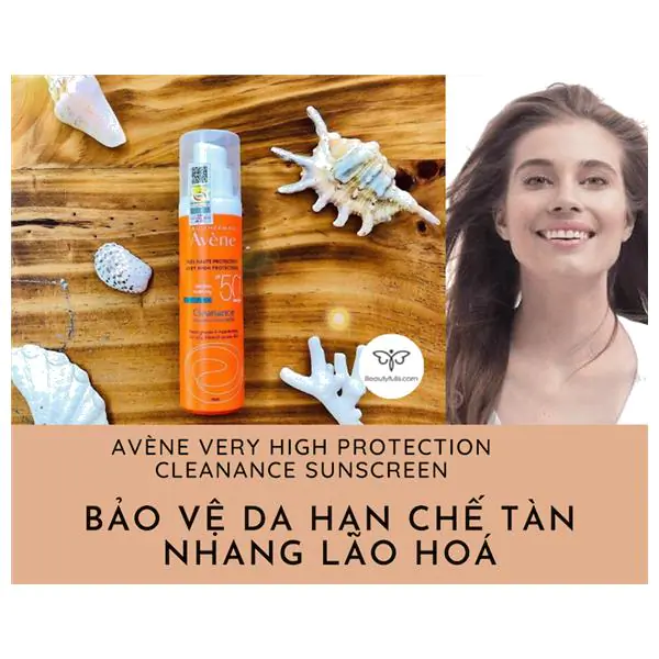 kem chống nắng avene very high protection cleanance