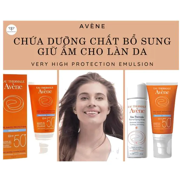 kem chống nắng avene very high protection emulsion