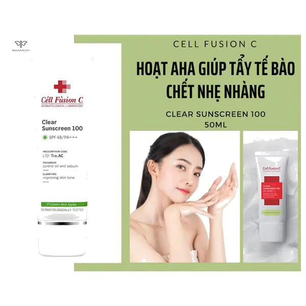kem chống nắng cell fusion c