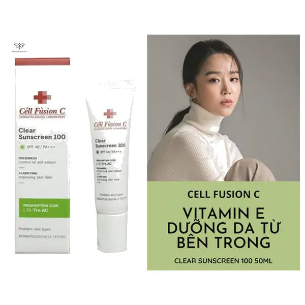 kem chống nắng cell fusion c spf 48