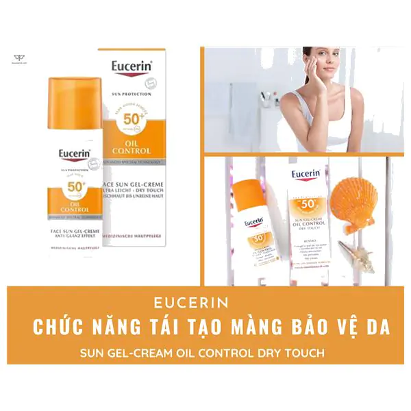 kem chống nắng eucerin acne oil control