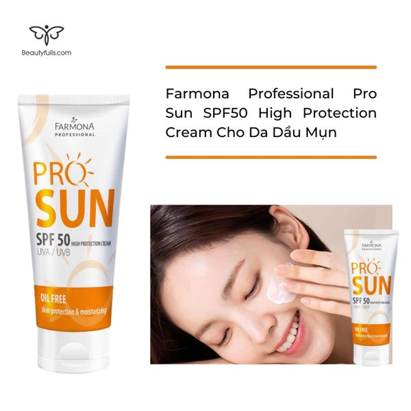 Kem Chống Nắng Farmona Professional Pro Sun SPF50 High Protection Cream