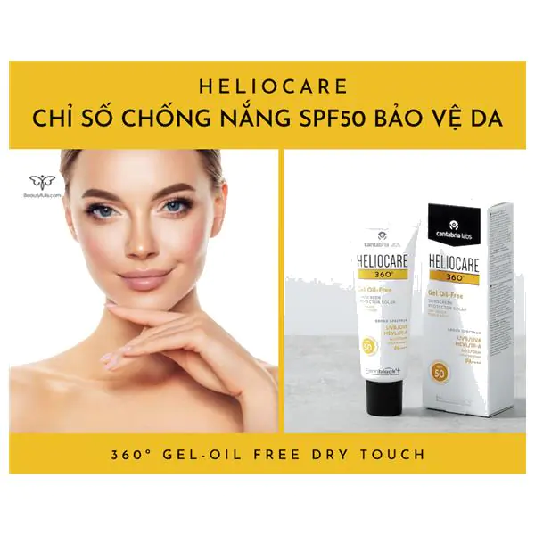 kem chống nắng heliocare 360 gel oil-free 40ml