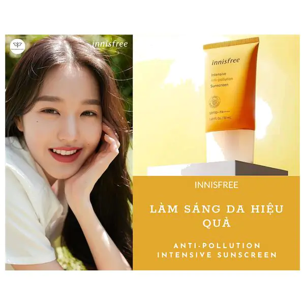 kem chống nắng innisfree intensive anti pollution sunscreen