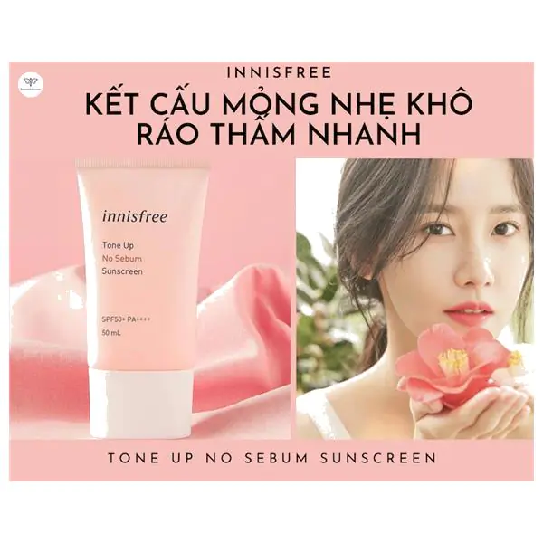 kem chống nắng innisfree tone up