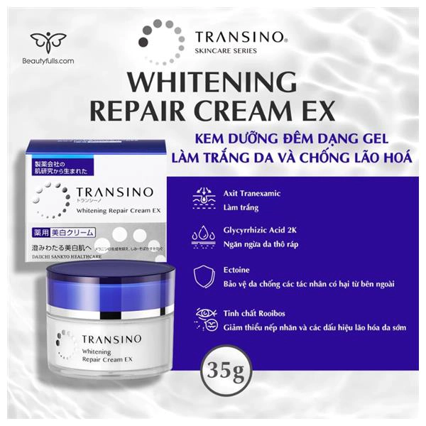 Kem Dưỡng Ẩm Transino Whitening Repair Cream EX