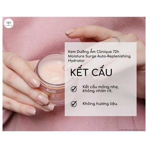 kem dưỡng da clinique moisture surge 72h