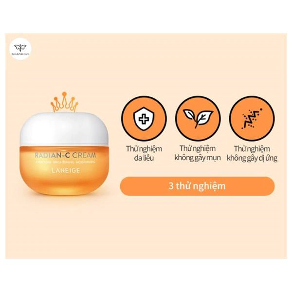 kem dưỡng da laneige radian-c cream