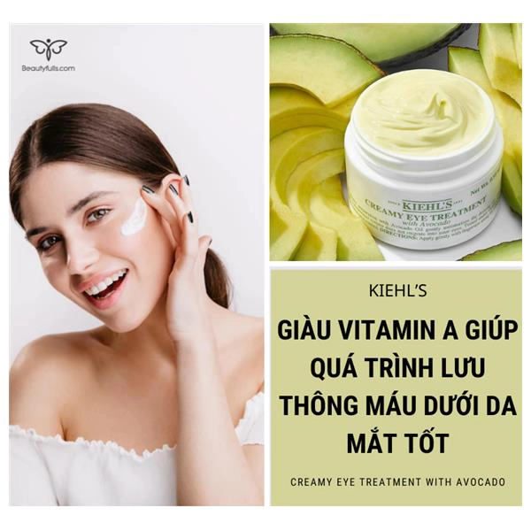 kem mắt bơ kiehl's 7ml