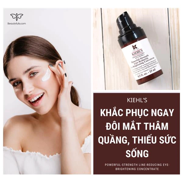 kem mắt chống nhăn kiehl's