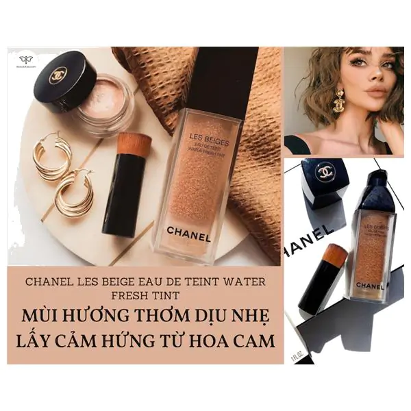 Chanel Review  LES BEIGES Sheer Healthy Glow Moisturizing Tint SPF 30  Shade Light  Medium swatches Tips Broad spectrum sunscreen