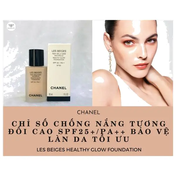 Chanel Les Beiges n40  Cushion touche de teint belle mine SPF 25  PA   INCI Beauty