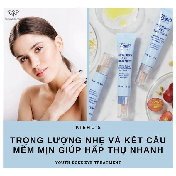 kem trị thâm mắt kiehl's