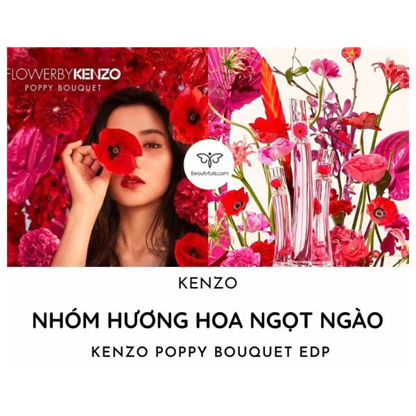 kenzo flower by kenzo poppy bouquet cho nữ 30ml