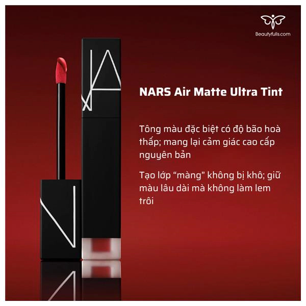Kết Cấu Son Nars Air Matte Ultra Tint