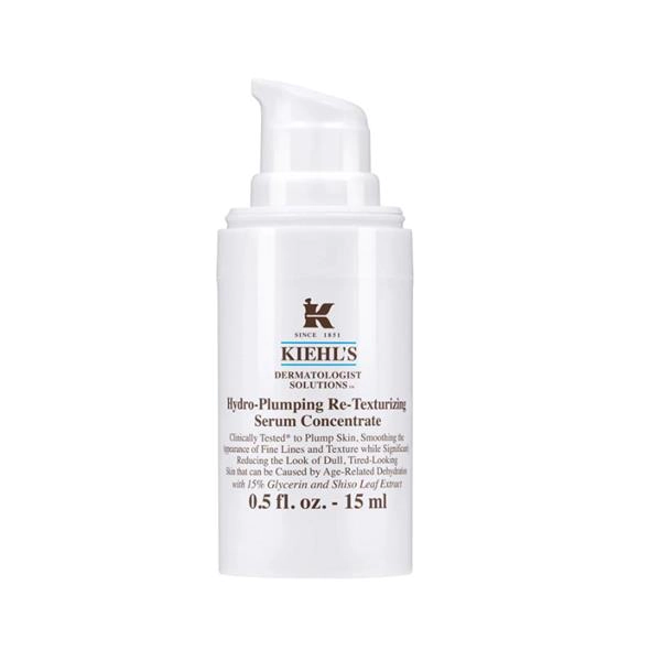 kiehl's hydro-plumping re-texturizing serum concentrate 15ml 