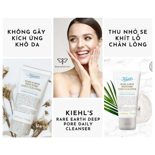 kiehl's sữa rửa mặt