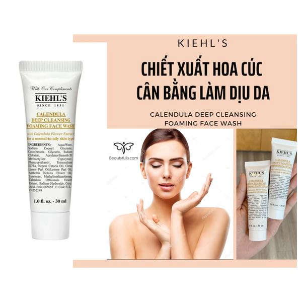 kiehl's sữa rửa mặt