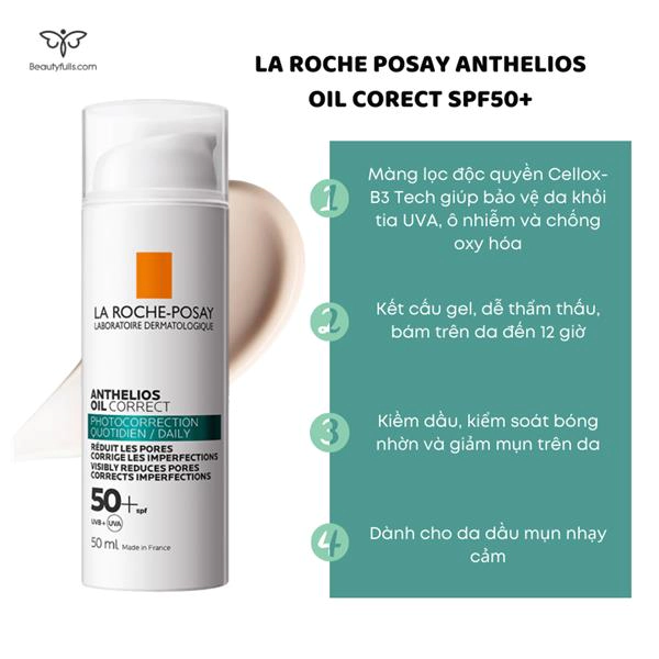  La Roche Posay Anthelios Oil Correct Photocorrection