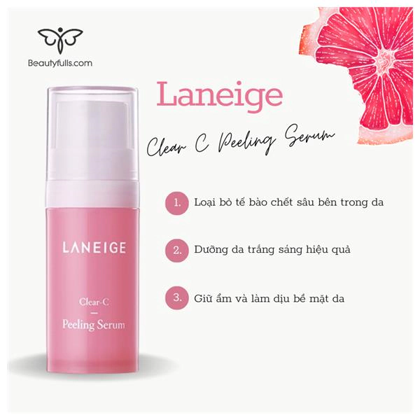 Laneige Clear-C Peeling Serum Cấp Ẩm