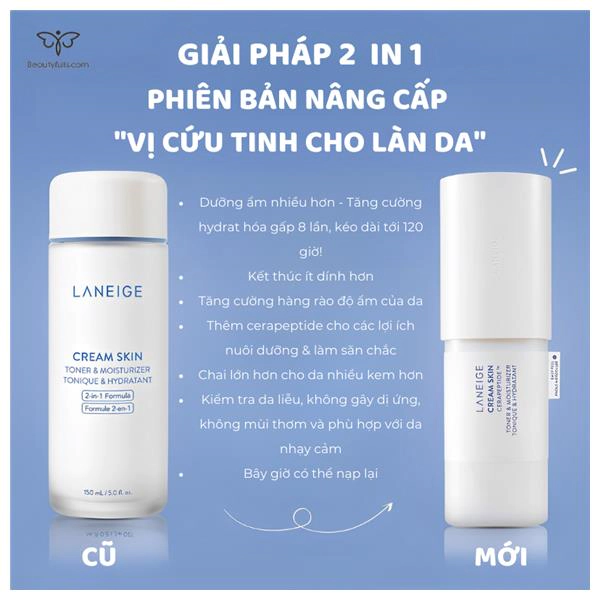 laneige cream skin toner & moisturizer 1
