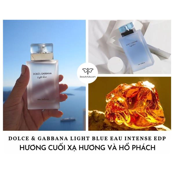 Nước Hoa Dolce & Gabbana Light Blue Nữ 50ml Eau Intense EDP