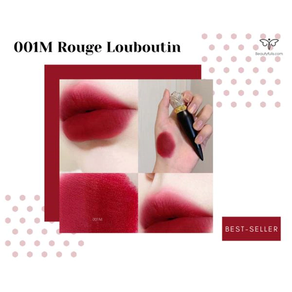 Louboutin 001M đỏ cổ điển