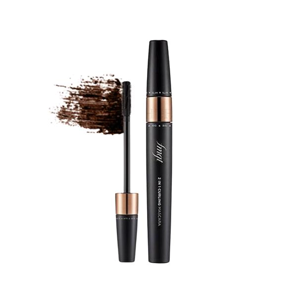 mascara the face shop 2 in 1 curling 02 brown
