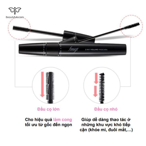 mascara the face shop 2 in 1 curling