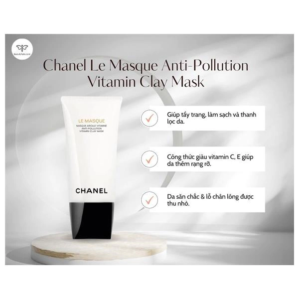 Mặt Nạ Đất Sét Chanel Le Masque Anti-Pollution Mask 75ml